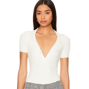 Superdown Sweater Bodysuit